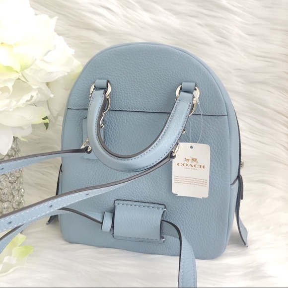 NWT COACH ANDI LEATHER BACKPACK - Picture 4 of 6